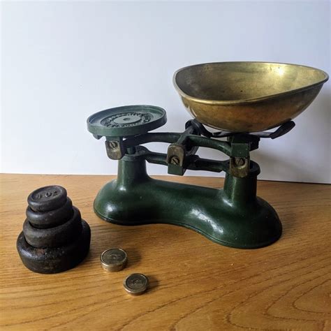 Antique and Digital Scales