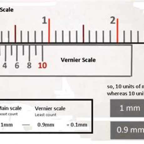 Vernier Caliper Illustration