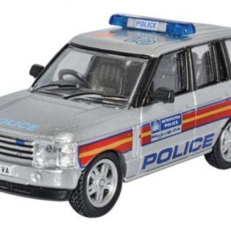 Oxford Diecast 1/76 Scale Range Rover Series 3 Metropolitan Police Model