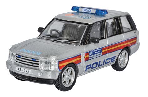 Oxford Diecast 1/76 Scale Range Rover Series 3 Metropolitan Police Model