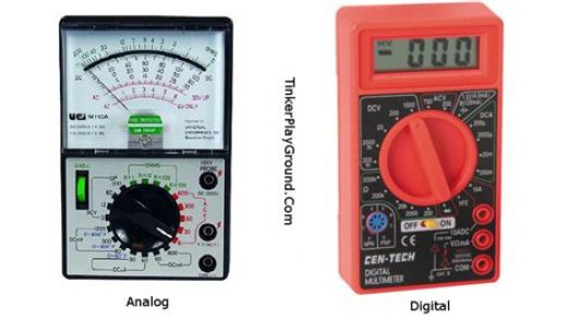 Analog and Digital Multimeters