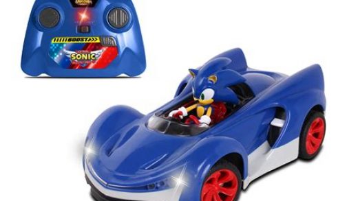 Sonic The Hedgehog Toy Car and Accessories