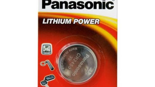Panasonic CR2450 Coin Cell Battery