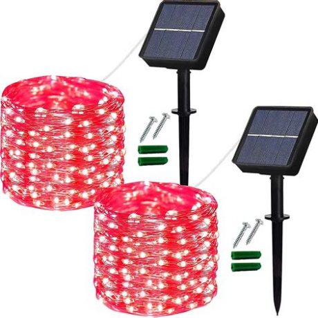 Lezonic Solar String Lights Outdoor