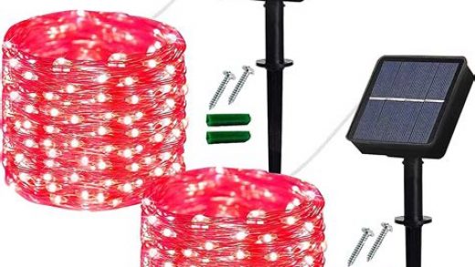 Lezonic Solar String Lights Outdoor