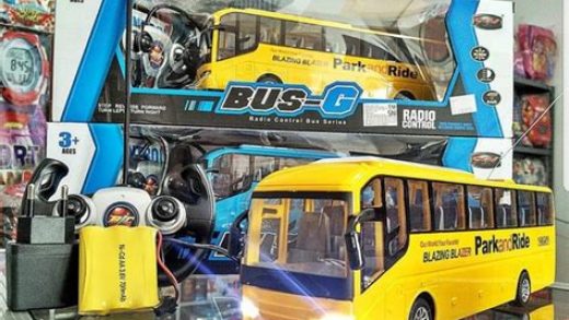 Remote Control City Bus Toy